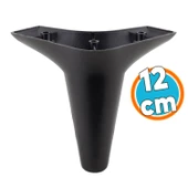 Mobilya Tv Ünitesi Çekyat Koltuk Kanepe Baza Destek Ayağı Ayakları 12 Cm Siyah M8  6'lı Set thumbnail 8
