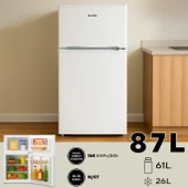 KUMTEL 87L MİNİ BUZDOLABI BEYAZ HTMF-90EW - 2
