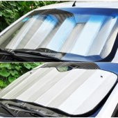 Alüminyum Katlanabilir Ön Cam Güneşliği - 130 x 60 cm - 2