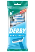 Derby Tek Bıçaklı Tıraş Bıçağı Banyo 5'li - 6