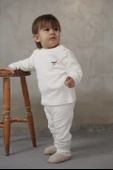 Sloth Beyaz Alt Üst Takım - 1