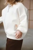 Karyoka Oversize Polarlı Sweatshirt 1-5 Yaş - 4