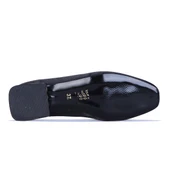 Crista C3 Siyah Saten Kadın Babet Ayakkabı thumbnail 3