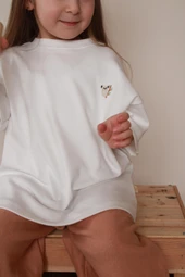 Koala Nakışlı Oversize T-shirt - 2