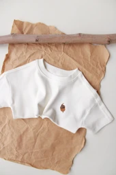 Palamut Nakışlı Oversize T-shirt - 6