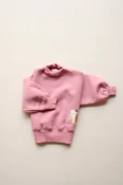 Balıkçı Yaka Oversize Polarlı Sweatshirt 1-5 Yaş - 11