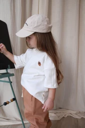 Palamut Nakışlı Oversize T-shirt - 3