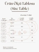 Antrasit Nakışlı Oversize T-shirt - 6