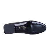 Crista C2 Siyah Saten Kadın Babet Ayakkabı thumbnail 3