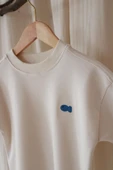 Balık Nakışlı Oversize T-shirt - 5