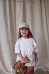 Palamut Nakışlı Oversize T-shirt - 1