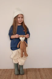 Yengeç Nakışlı Oversize T-shirt - 4