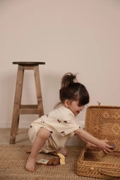 Kiraz Baskılı Şortlu Takım - 6