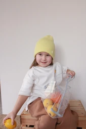 Limon Nakışlı Oversize T-shirt thumbnail 5