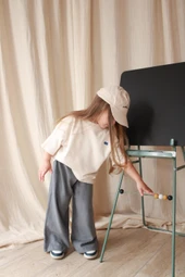 Balık Nakışlı Oversize T-shirt - 2