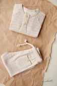 Taş Unisex Cepli Omuz Patlı Alt Üst Takım - 7