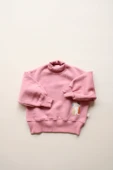 Balıkçı Yaka Oversize Polarlı Sweatshirt 1-5 Yaş - 12