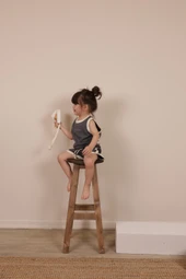 Antrasit Unisex Atlet Şort Takım - 5