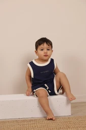 Lacivert Unisex Atlet Şort Takım thumbnail 5