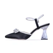 Ayakcenter By1 Ayışığı Saten 7Cm Kadın Topuklu Ayakkabı - 2