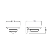 Bocchi Piave Sabunluk Krom 3015-0002 - 2