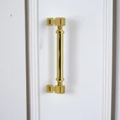 Talas 128 mm Kulp Gold Altın Mobilya Çekmece Mutfak Dolabı Dolap Kapak Kulplar Kulb Kulp thumbnail 2