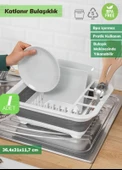 Bulaşıklık Katlanır Tabaklık Bardaklık Silikon Tabaklık Bpa Free - 1