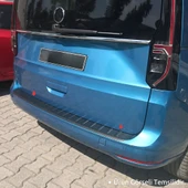 Ehiltek  Peugeot Partner Tepee Arka Tampon Eşiği - Mat Siyah| 2008-2018 - 3