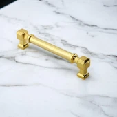 Talas 128 mm Kulp Gold Altın Mobilya Çekmece Mutfak Dolabı Dolap Kapak Kulplar Kulb Kulp thumbnail 10