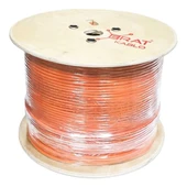 Erat DMP1ER2552IHBUU325 Cat6 U/UTP 23AWG 250 MHz HFFR 500 Metre Full Bakır Cat6 Kablo Turuncu - 1