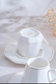 ACAR YKG-06613 ELERA GOLD 6 LI KAHVE FİNCAN TAKIMI - 3