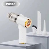 Taşınabilir Kablosuz Üfleme ve Vakum Özellikli Ev-Araba-Ofis Mini El Süpürgesi - 1