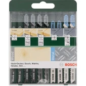 BOSCH DIY Ahşap&Metal Dekupaj Bıçağı Seti 10lu - 2