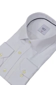 Erkek Slim Fitt Armürlü Uzun Kol Gömlek 2413 BGL-ST04383 - 9