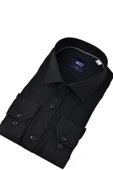 Erkek Slim Fitt Armürlü Uzun Kol Gömlek 2413 BGL-ST04383 - 6