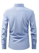 Erkek Slim Fitt Uzun Kol Gömlek 2290 BGL-ST04378 - 7