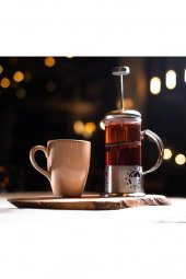 Zariass Kış Seti Elma - Tarçın Çayı (500 gr) - Kupa - French Press - 1