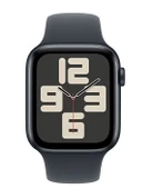 Apple Watch SE GPS 40 mm Gece Yarısı Alüminyum Kasa ve Gece Yarısı Spor Kordon - S/M - 2