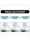 Sleepy Bio Natural Premium Plus Hijyenik Ped Mega Paket Gece Extra 26 x 3 (78 Adet) - 1