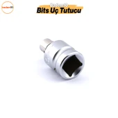 Bits Uç Tutucu Tutma Adaptörü 1/2" Lokma Kol Uzatma Adaptörü Aparatı Vidalama Ucu - 3