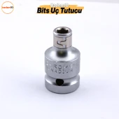 Bits Uç Tutucu Tutma Adaptörü 1/2" Lokma Kol Uzatma Adaptörü Aparatı Vidalama Ucu - 1