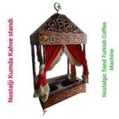 DAVLUMBAZLI BÜYÜK BOY KUMDA KAHVE MAKİNESİ BAKIR KAHVECİ GÜZELİ MAKİNESİ A++ SAFİR ÇAY KAZANLARI - 6