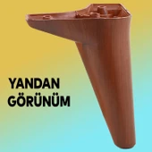 Mobilya Kanepe Koltuk TV Ünitesi Destek Ayağı 15 cm Kahverengi Ayakları 20'li Set thumbnail 5