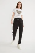 FASHION FRIENDS KADIN BELİ BAĞLAMALI PANTOLON 25Y0477K1 - 11