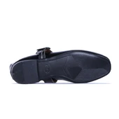 Scarletta S6 Siyah Rugan Kadın Babet Ayakkabı thumbnail 3