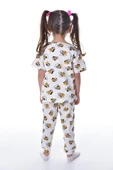 Daisy Duck Desenli Kısa Kollu Çocuk Pijama Takımı (Papatya Ördeği) - 9
