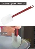 Silikon Spatula Karıştırma Spatulası Sıyırma Spatulası Isıya Dayanıklı Asma Delikli Büyük Boy 41 cm - 3