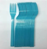 MAVİ RENK ÇATAL 25 ADET - 3