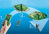 Playmobil 70569 Police Parachute Search thumbnail 3