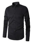 Erkek Klasik Tek Cepli Uzun Kol Gömlek BGL-ST04544 thumbnail 10